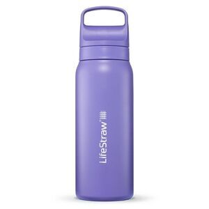 LifeStraw -  24oz Go Series Stainless Steel Water Fil Purple